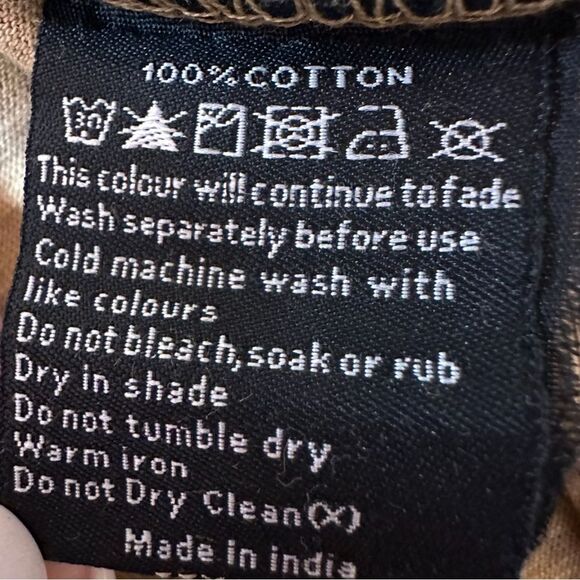 Foxwood Elements Bay Dress w Side Pockets. Size 8. 100% Cotton. Khaki Brown. - Picture 6 of 8